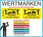 Preview: 1000 Wertmarken "Bollerwagen - Bier", Text änderbar